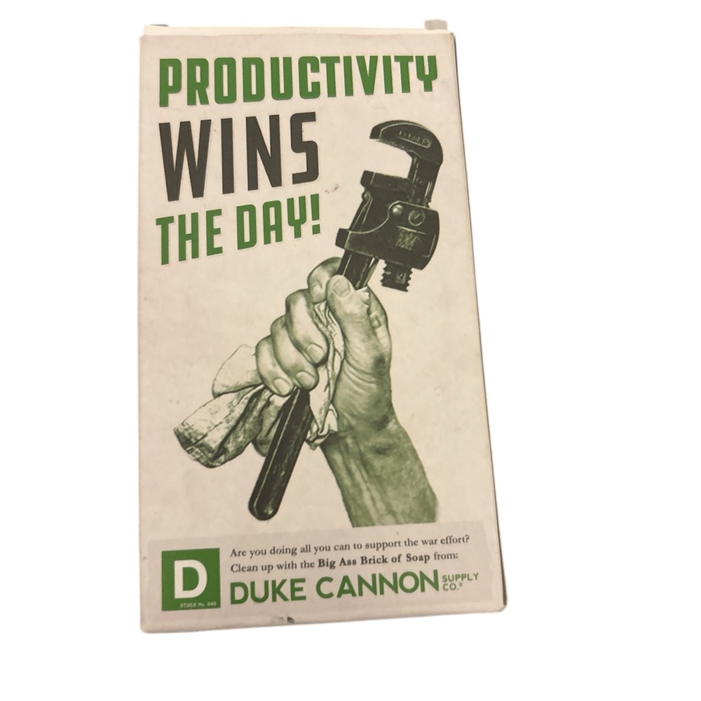 Duke Cannon Productivity Soap